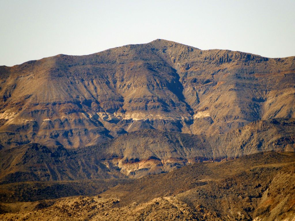 Owlhead BM (4,409 feet) is the most challenging peak to summit in the Owlshead Mountains: