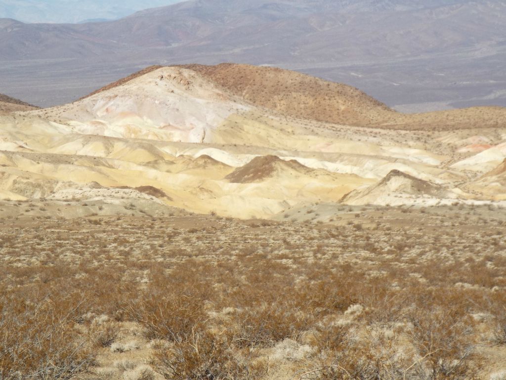 Zooming in on the beautiful and colorful Crystal Hills: