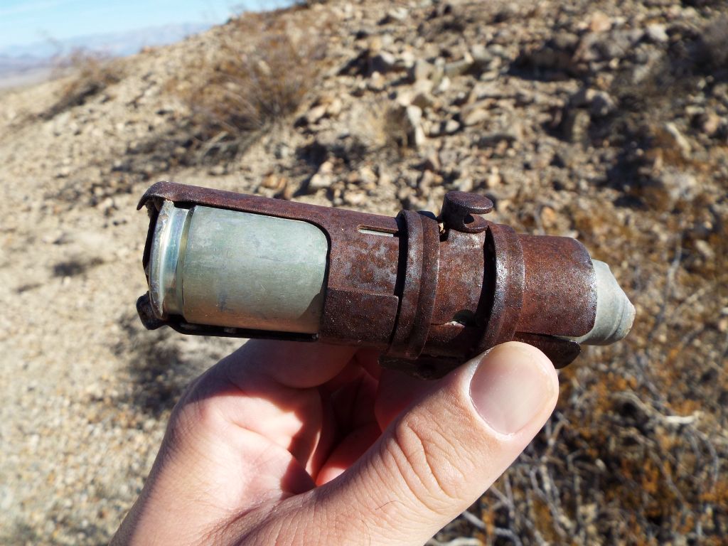 Another piece of unknown military hardware or ordnance: