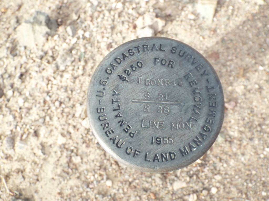 Just like the earlier one, this one was also placed in 1955, nearly 60 years before our hike: