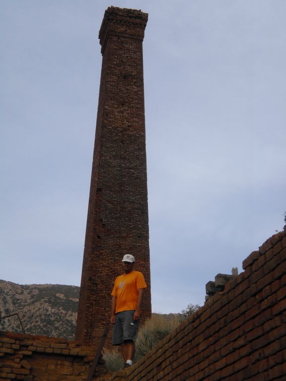 Two pictures of Steve taken back in 2009 in Panamint City.  There are a lot of nice spots for getting classic photos: