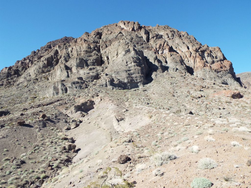 From the crossover point we were standing on, this was the view of Sugarloaf: