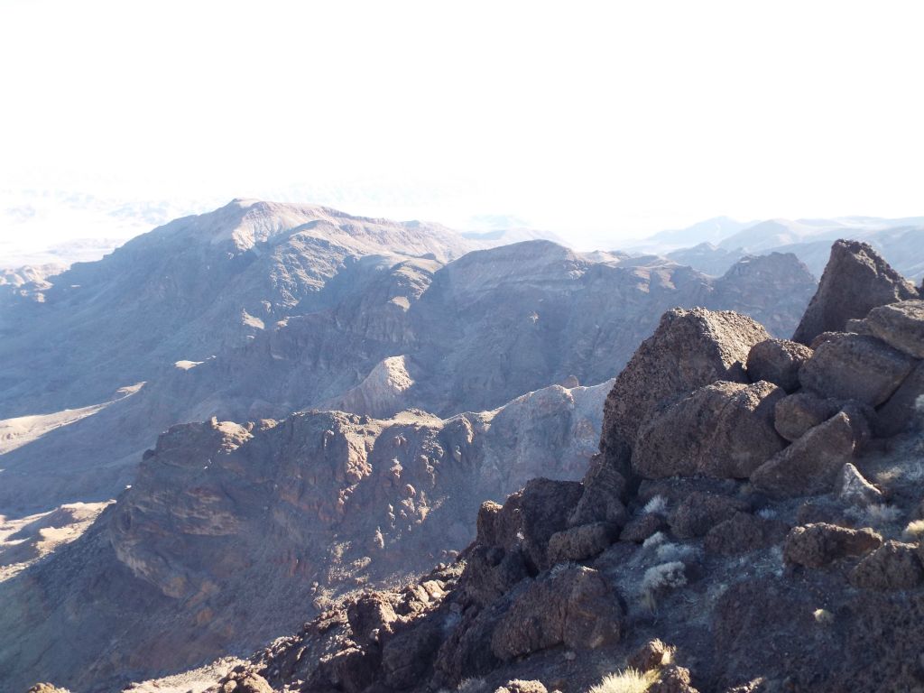 These were the smaller peaks and bumps along the same ridgeline located southeast of our summit: