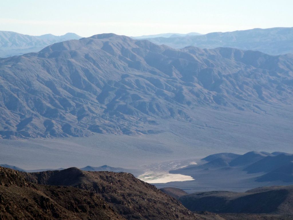 Looking due south at Owl Bm and Wingate Dry Lake: