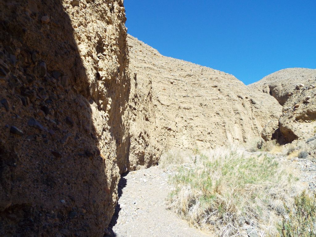 There were shallow narrows without a lot of interesting formations: