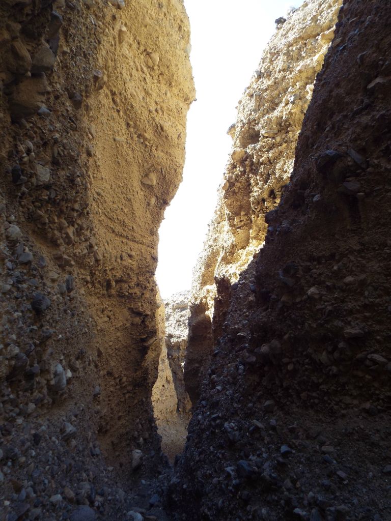 Looking back down TB Slot 3 from the upper section: