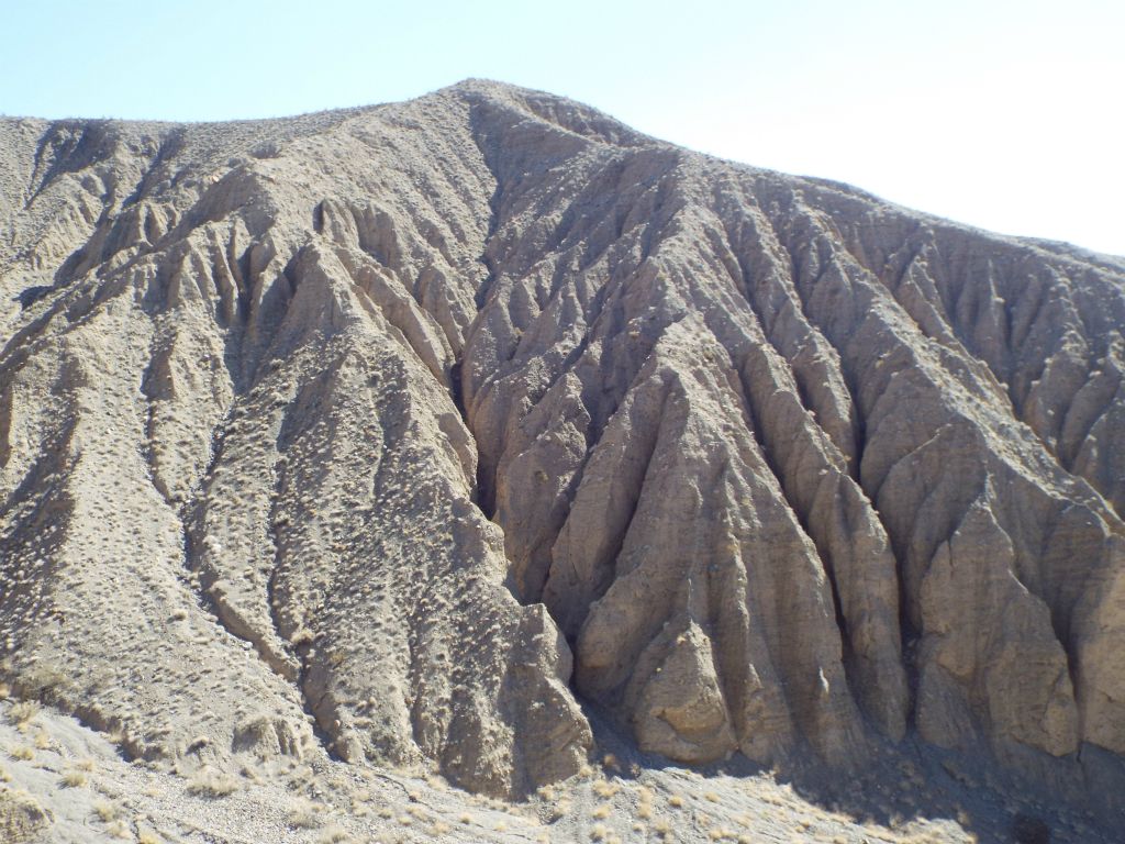 As I got most of the way down my ridgeline, the steep terrain across the way captured my attention: