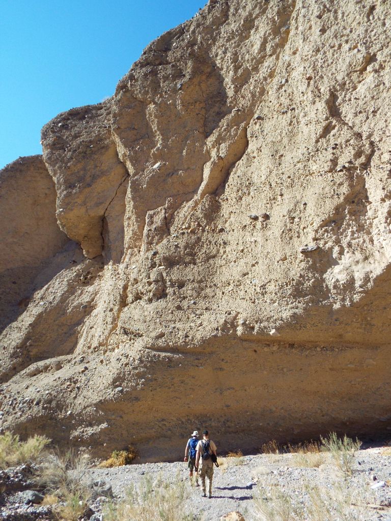 The south fork was less spectacular than the north fork, but still had some impressive high walls: