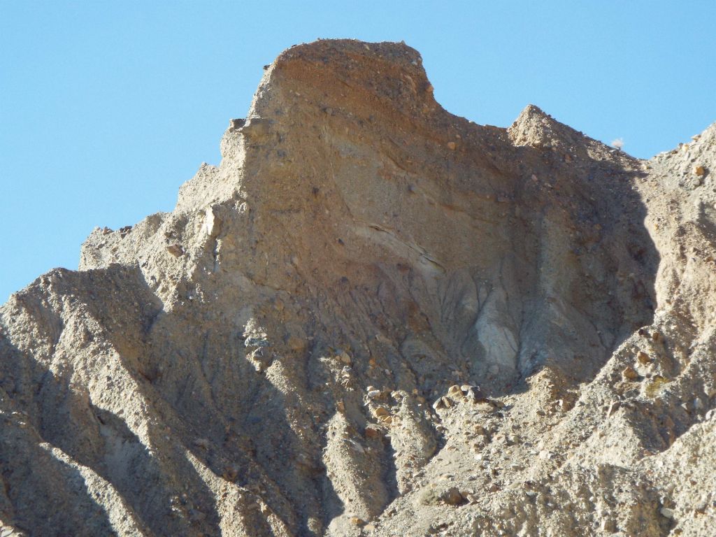 This colorful rock beacon stood tall above the lower canyon: