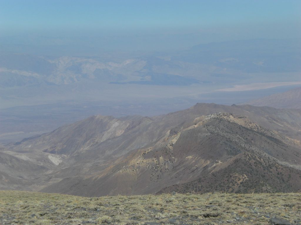 First view looking over the other side into Panamint Valley: