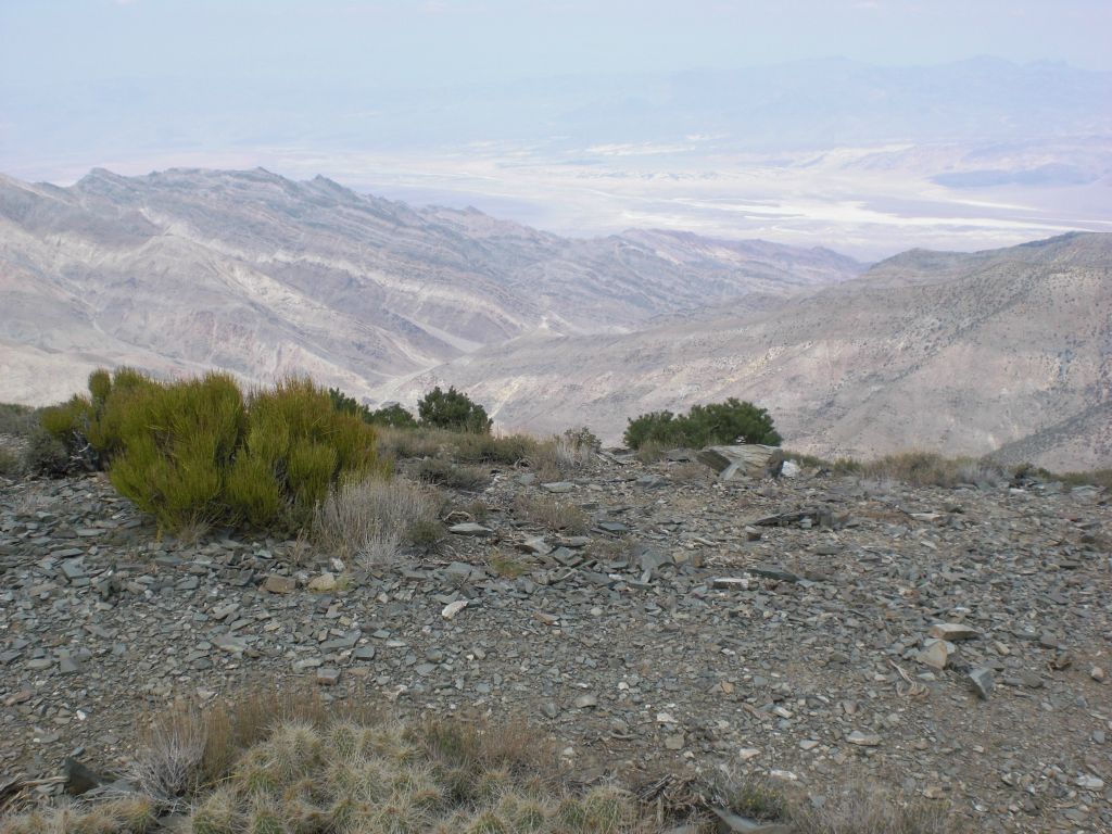 Looking to the northeast down into Trail Canyon: