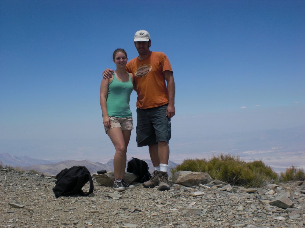Brother and sister both made it to the top on this fantastic hike:
