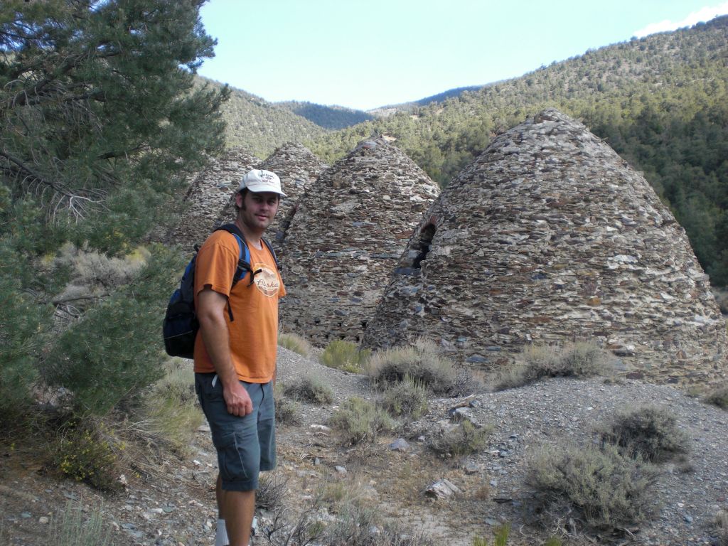 Arriving back at the Charcoal Kilns -- a welcome site after a day of hiking in summer heat: