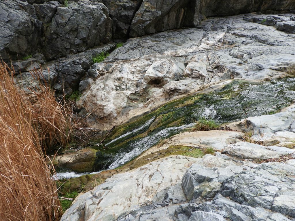 Two more pictures of the cascade from the side and back views: