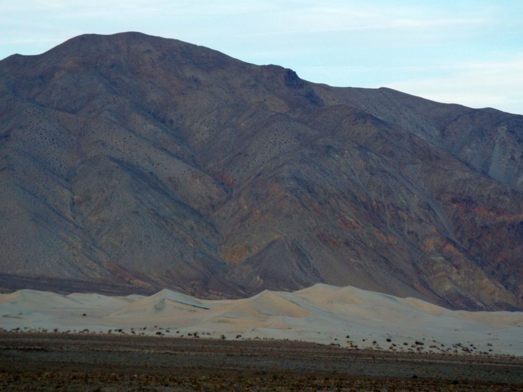 One final close-up of the Panamint Sand Dunes as seen from this unique angle:
