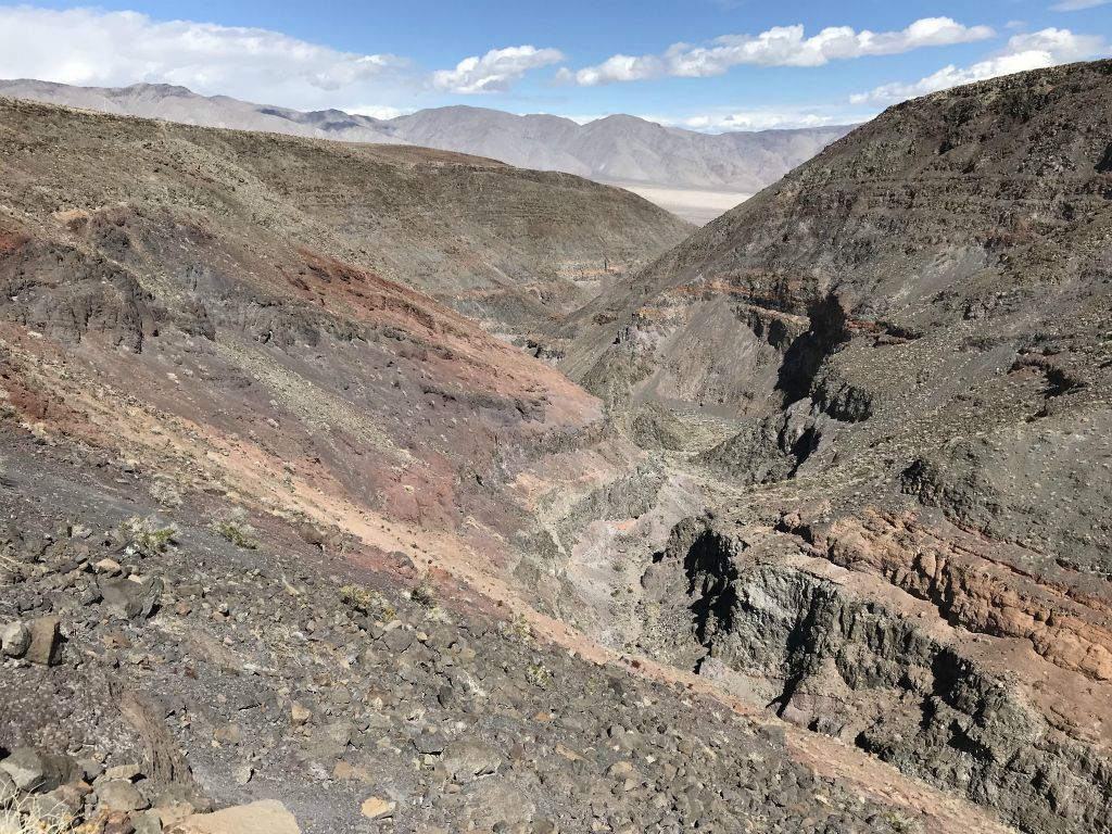 Climbing a little higher and looking back down canyon.  What an incredible view: