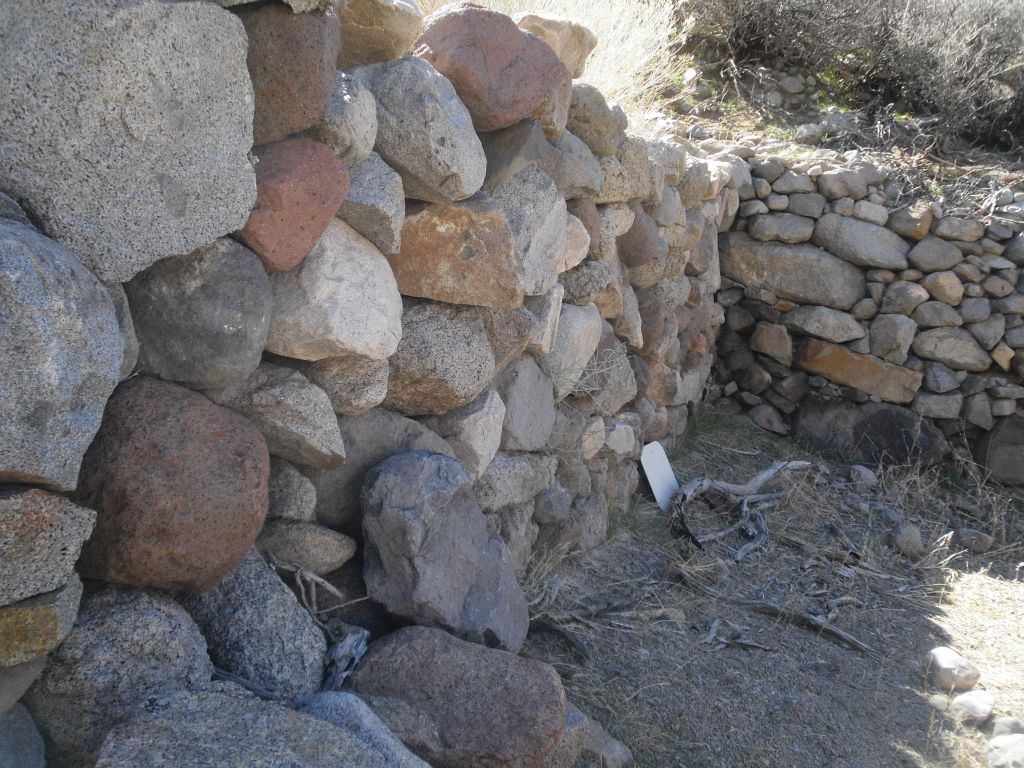 The next six pictures give you a glimpse of just a few of the old rock foundation walls and artifacts which can be found around the mill site.  There is more to see here.  As usual, I purposely left some things out: