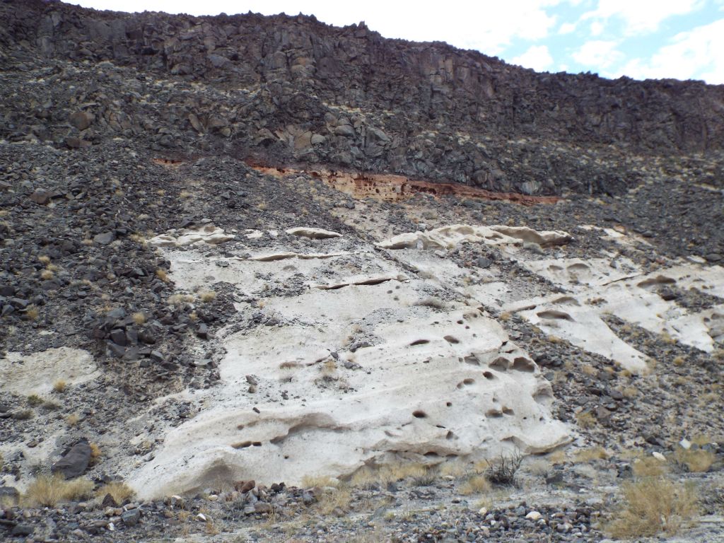 As you can see, there was quite a variety of colors and features on the early canyon walls:
