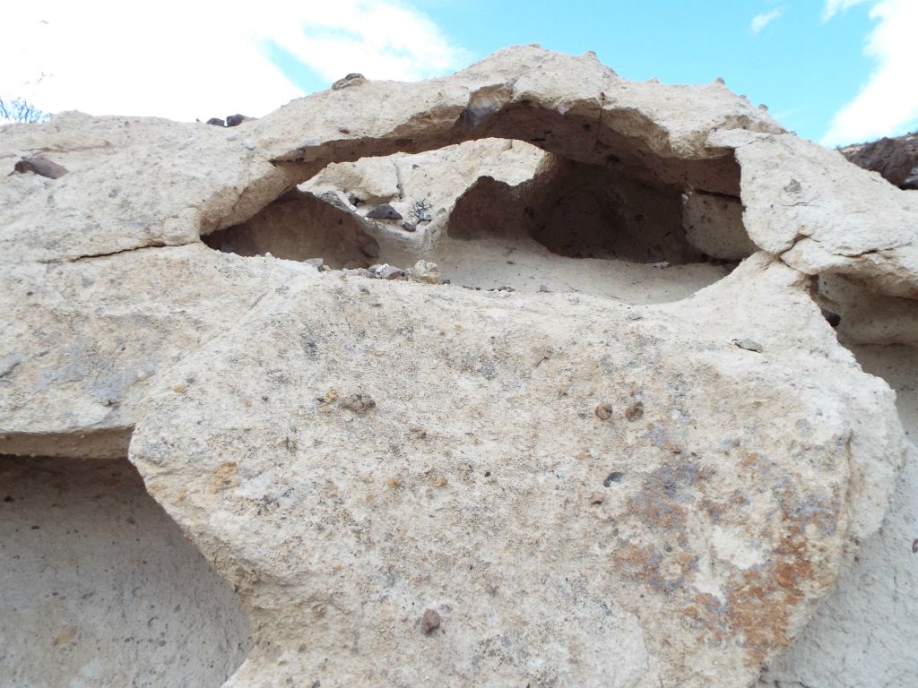 There were small arches everywhere we looked, created by weathering and erosion: