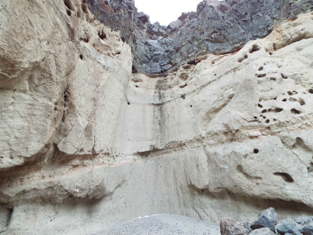We finally reached the bottom of the Polished Stone Grotto dry fall:
