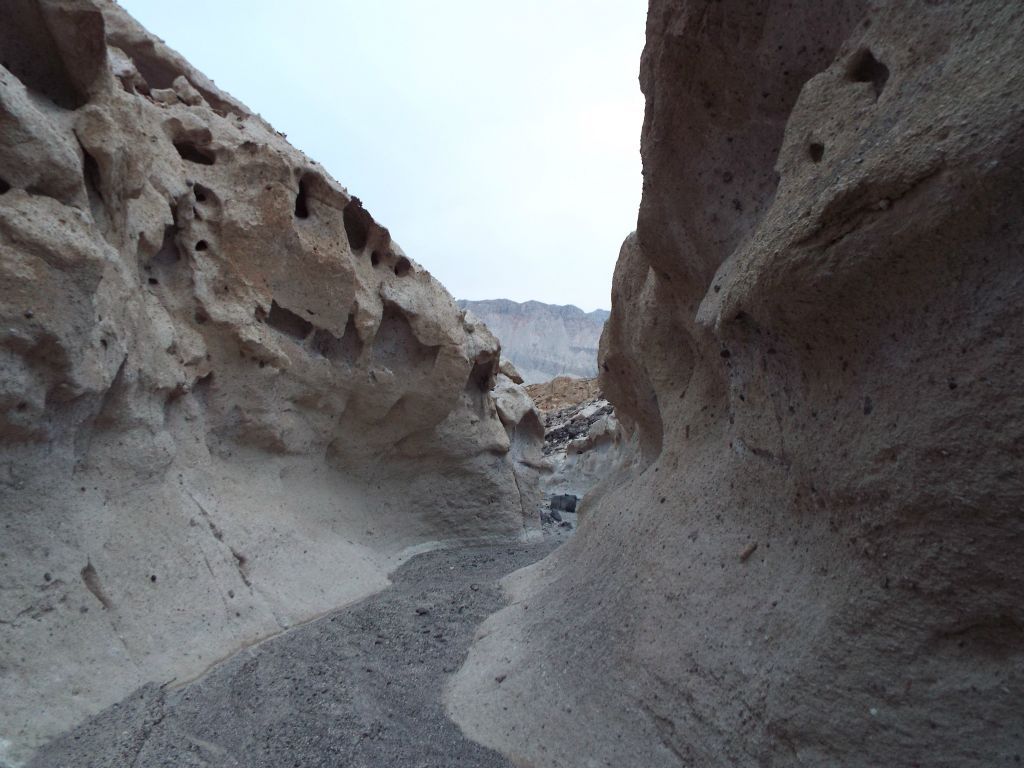 The wash heading down canyon was mostly smooth as seen here with just a few boulder jams to contend with once in a while: