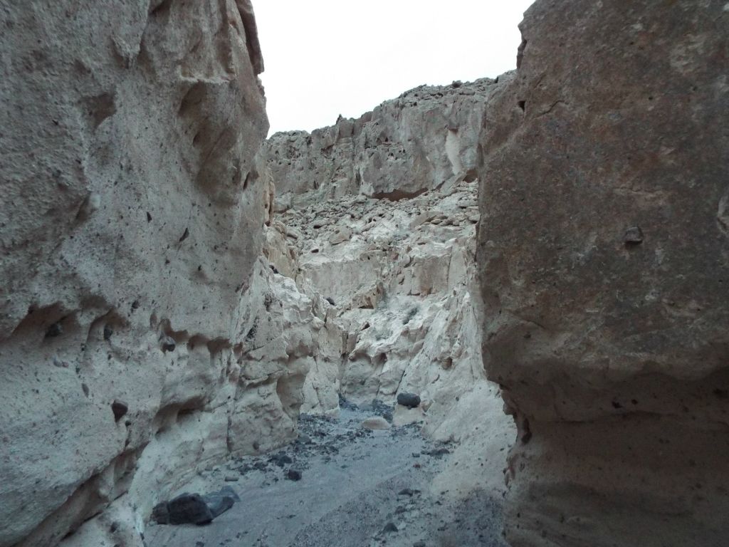 It was noted that the height of the walls within these narrows was the highest of all three small canyons we had hiked through this afternoon: