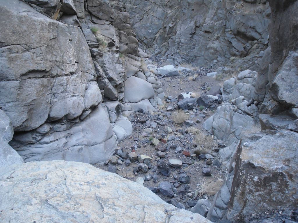 All of a sudden, I walked up to the edge of the 4th major dry fall: