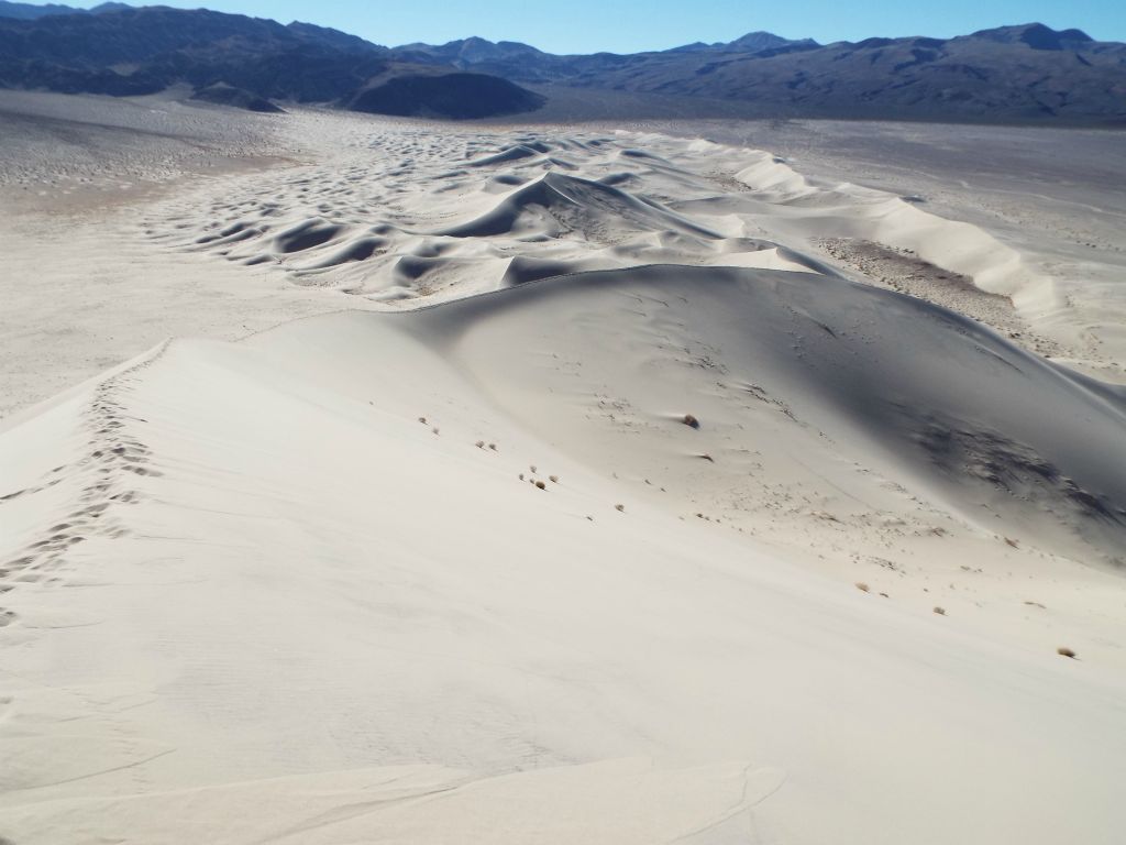 Notice how much different the back half of the dunes look now that we have gained some serious elevation: