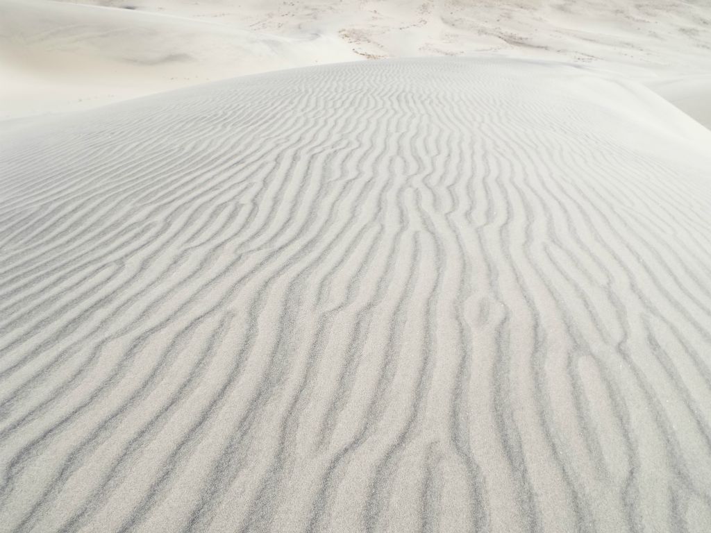 After this, we decided to head straight down the steep right side (eastern side) of the dunes: