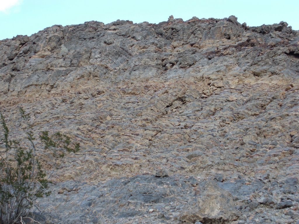 High walls early on in Canyon 1: