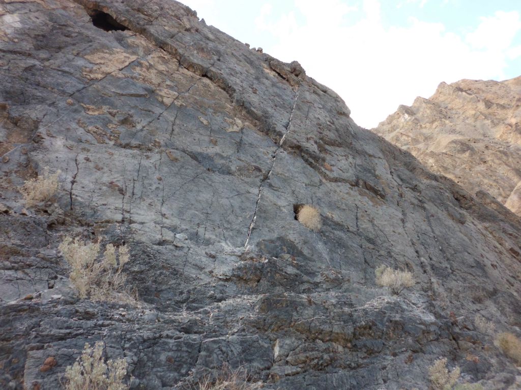 Another rock slab that stretches out above the canyon: