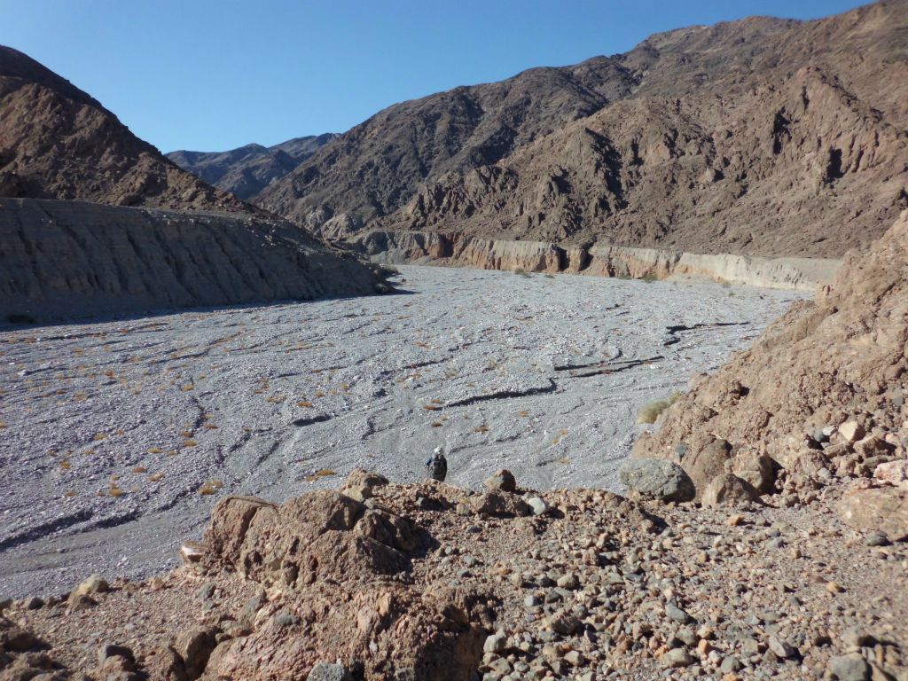 Notice how wide the lower part of Cottonball Marsh Canyon is: