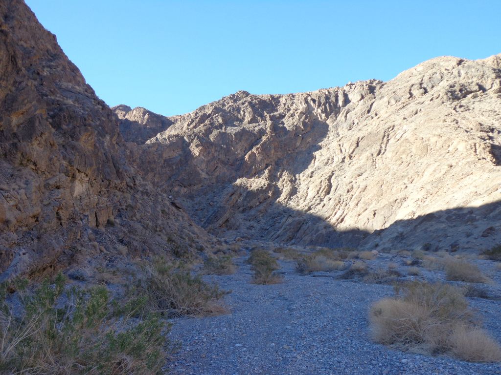 It took us 2 1/2 hours to reach this spot, which is 5 1/2 miles from where we parked:
