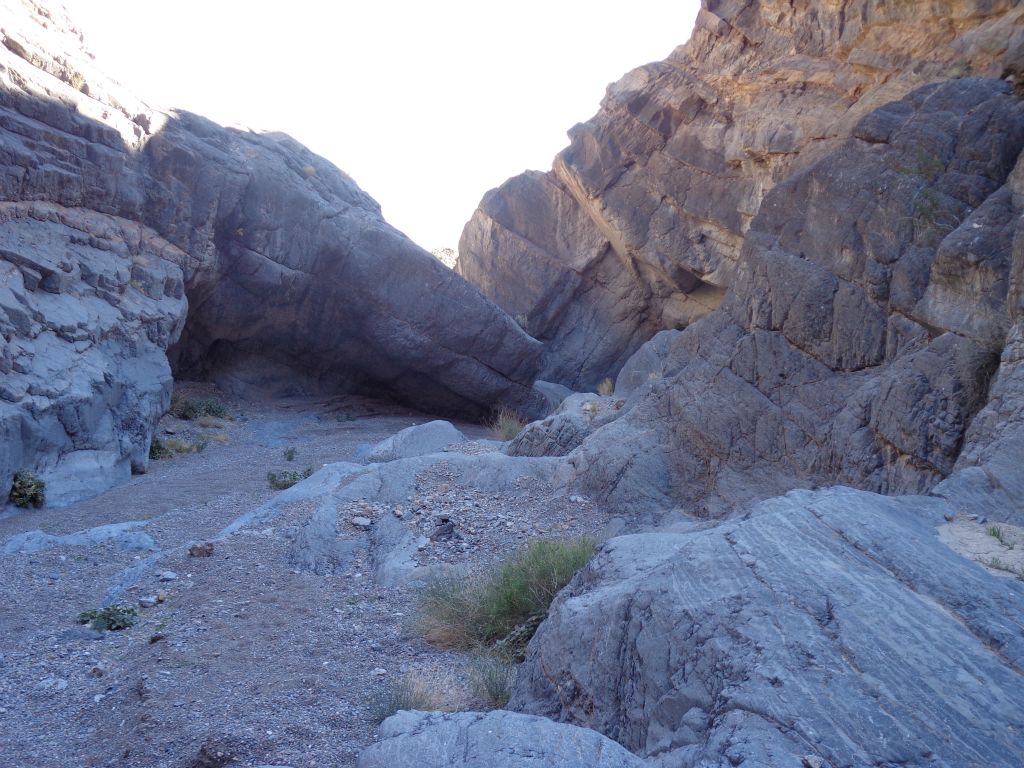 Approaching the end of the short narrows and gorge section: