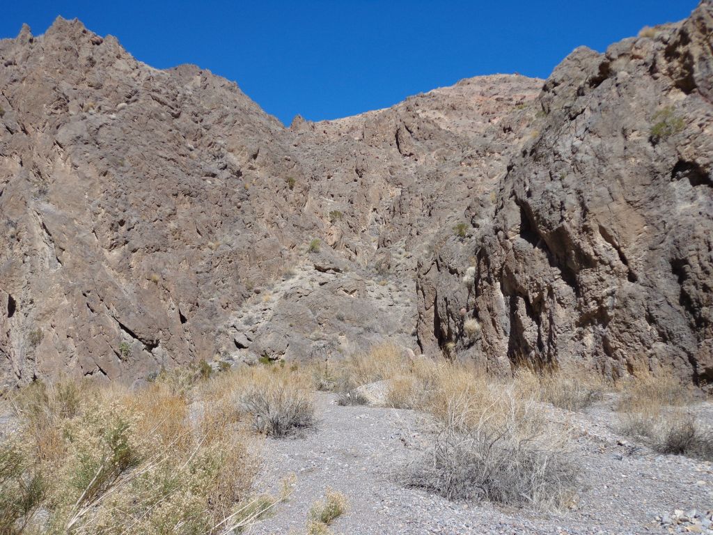 Up ahead, the canyon began narrowing down once again: