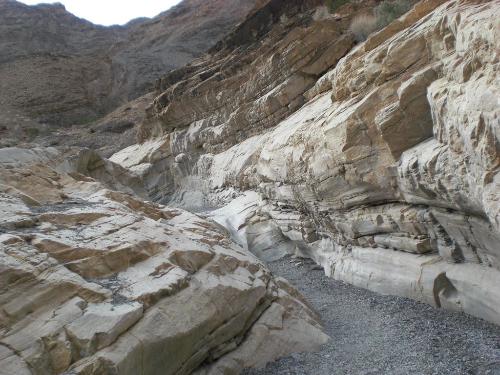 The 1st Narrows are basically mostly shallow slot narrows.  As you can see, the surrounding terrain is frequently visible: