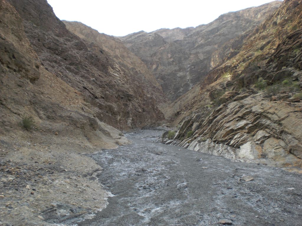 This is technically the end of the 2nd Narrows, but the canyon continues on without opening up too much: