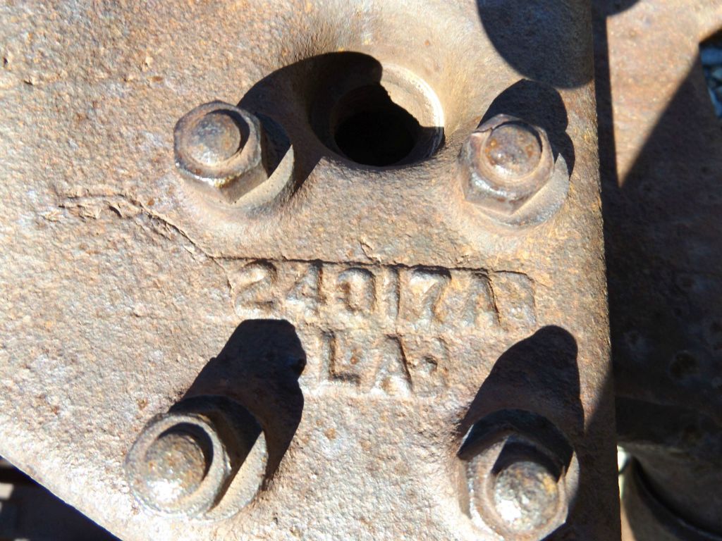 These casting numbers were found on the top of the engine: