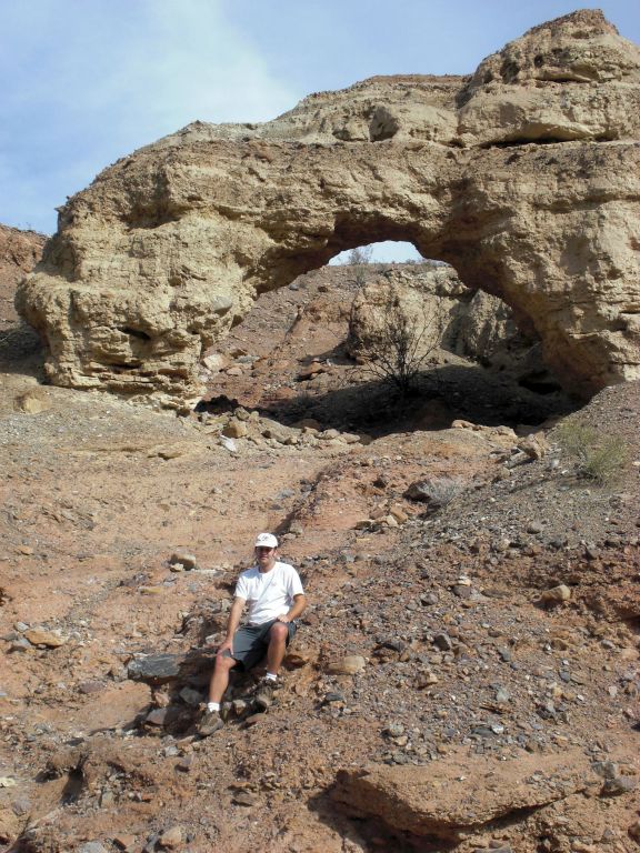 This was a picture of me at the Telephone Arch taken in 2009: