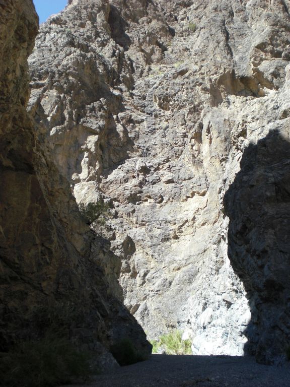 Continuing past the slickenside as the walls grow in height: