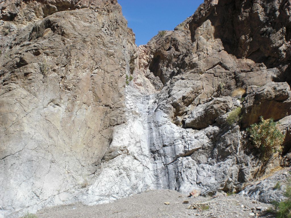 And one more view of that dry fall.  In the Trellis Room, there is no way to bypass this dry fall.  However, I did not have a chance to carefully look farther back down canyon to see if there was a route.  The nice thing about this is that it gives me a reason to return here someday: