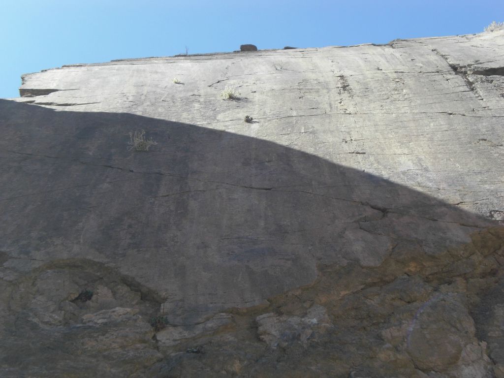 One more look up at Trellis Slickenside: