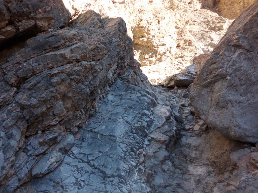 The canyon started out narrow and steep and it would stay that way most of the time: