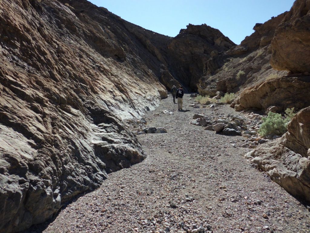 Once we cleared that small obstacle, we resumed hiking up the canyon: