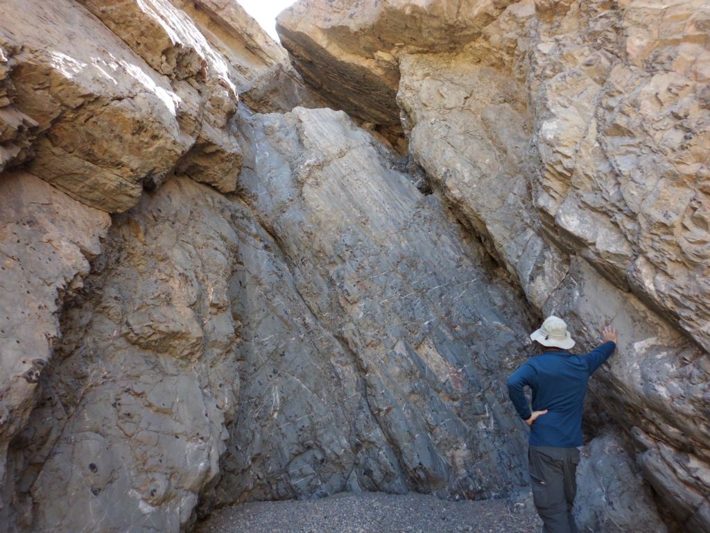 This 22 foot dry fall was the 1st major dry fall of Tucki Bridge Canyon: