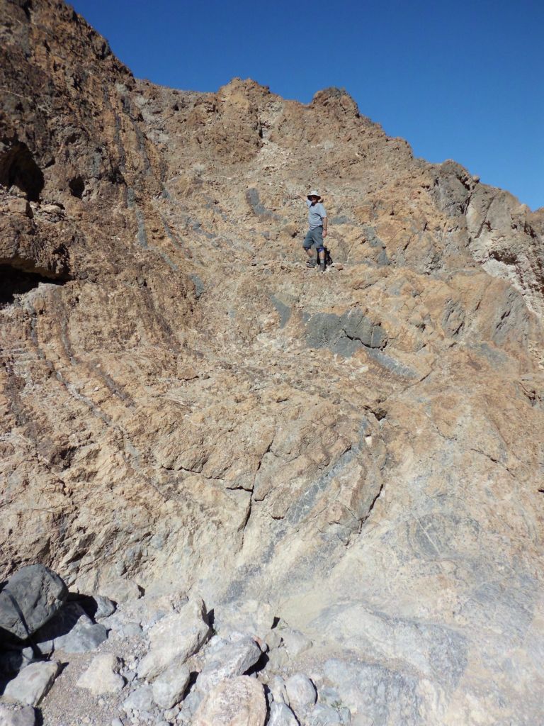 Charlie up on Bypass 2 ALT.  I think we headed to the right somewhere close to where he was standing: