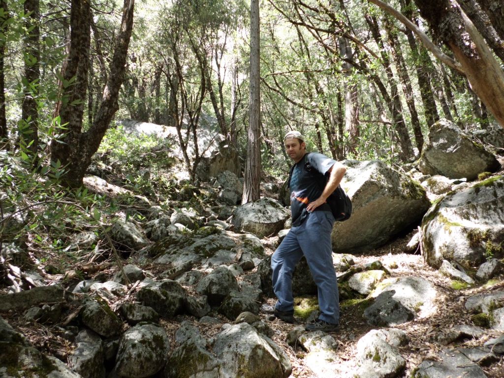 Steve back hiking in Yosemite on another exclusive after a 3 year absence from the park: