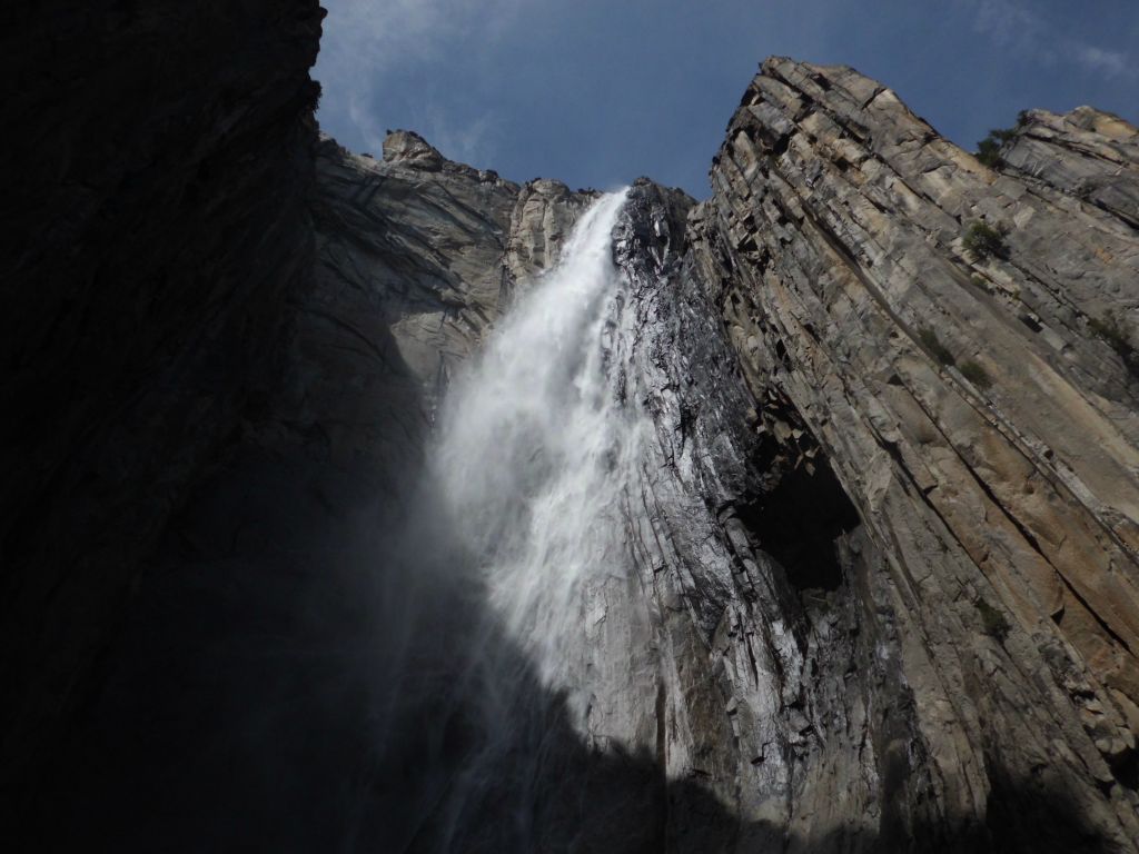 Ribbon fall is located in an enclosed box amphitheater, which adds to the remarkable beauty on display: