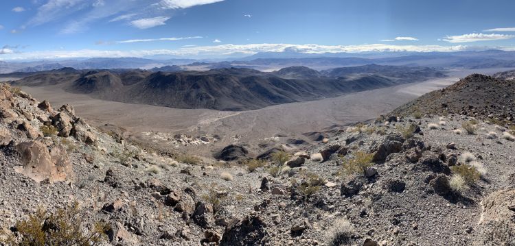 Eastern panoramic view from summit ridgeline