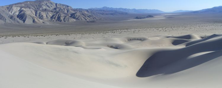 Panamint Dunes view panoramic